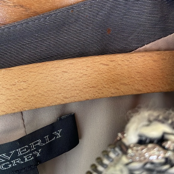 Waverly Grey Tweed Jacket Size 2 Made in USA - Picture 7 of 7